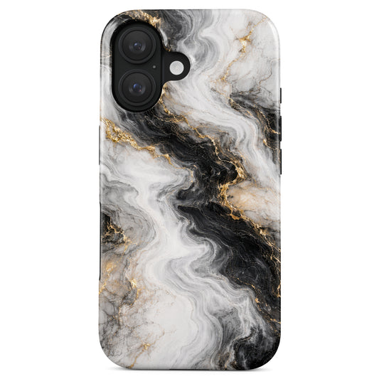 Marble Noir - MagSafe • Tough iPhone Case