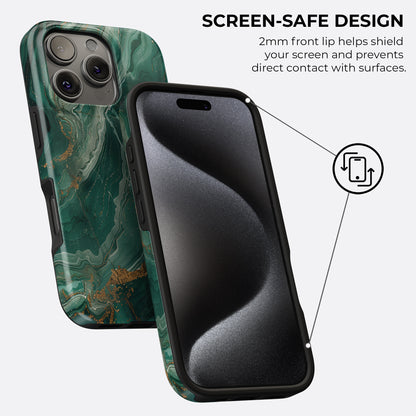 Emerald Luxe - Phone Case • Tough