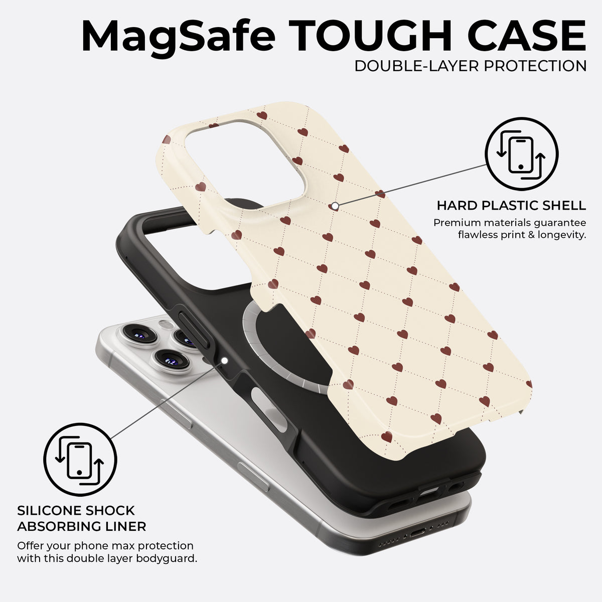 Love Lattice - MagSafe • Tough iPhone Case
