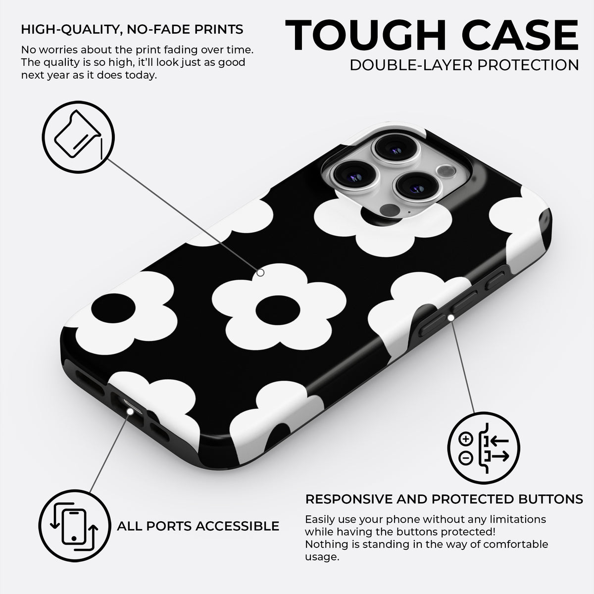Petal Pop - Phone Case • Tough