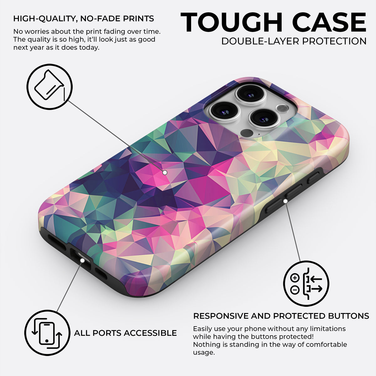 Prism Reverie - MagSafe • Tough iPhone Case