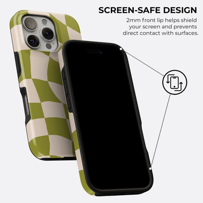Olive Wobble - Phone Case • Tough
