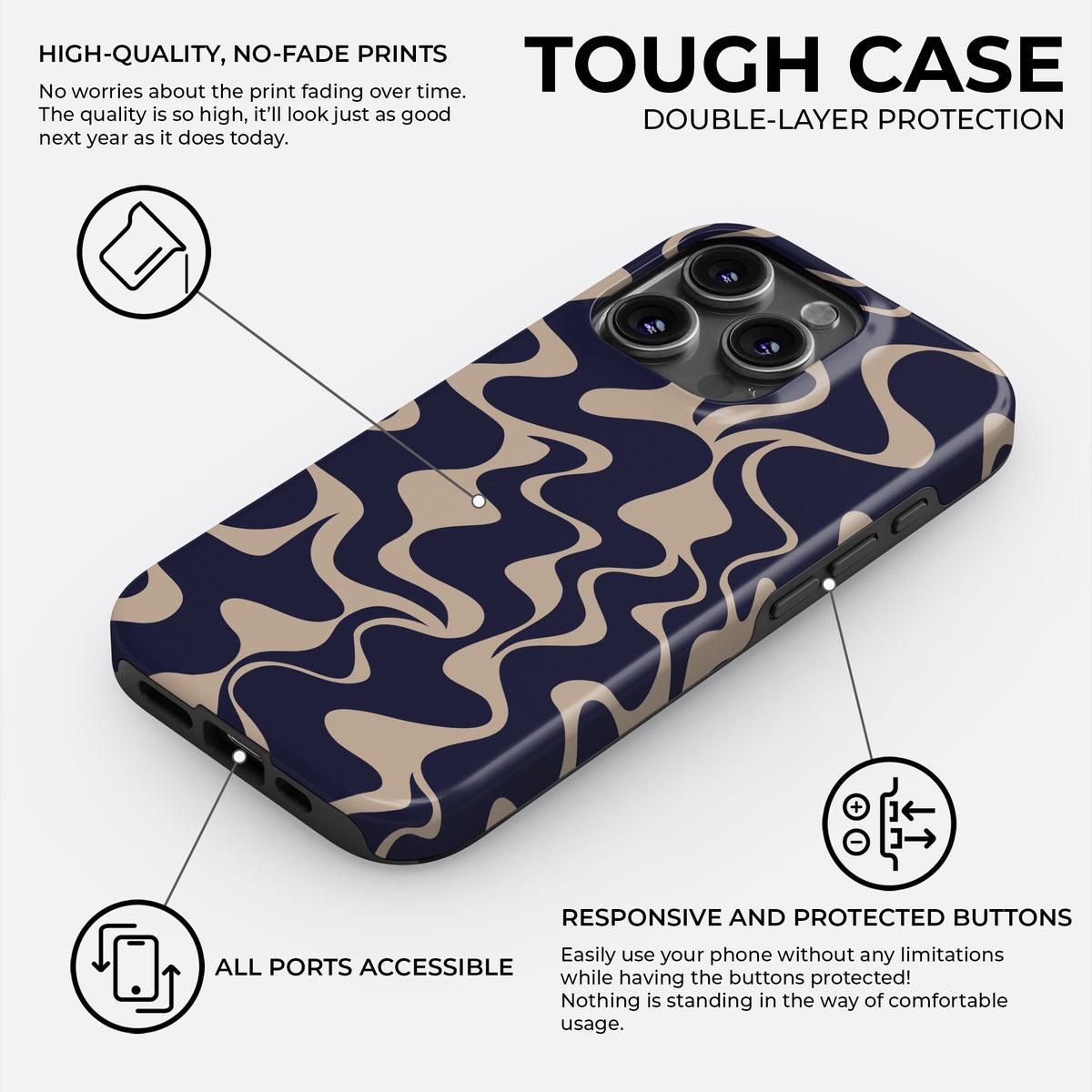 Meltdown - MagSafe • Tough iPhone Case